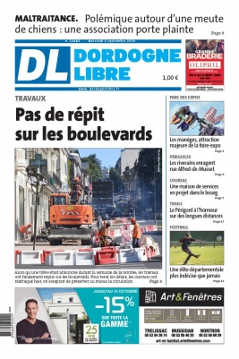 Dordogne Libre N°22482 du 04 septembre 2019 à télécharger sur iPad