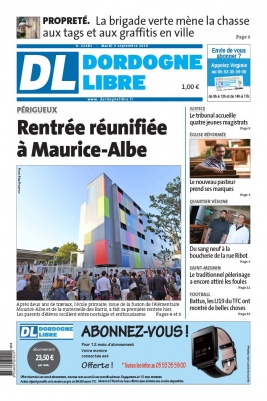 Dordogne Libre N°22481 du 03 septembre 2019 à télécharger sur iPad