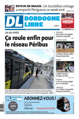 Dordogne Libre N°22480 du 02 septembre 2019 à télécharger sur iPad