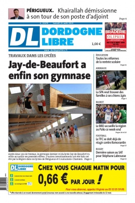 Dordogne Libre N°22479 du 31 août 2019 à télécharger sur iPad