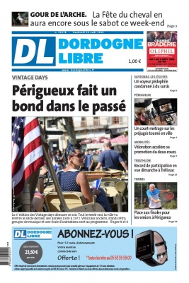 Dordogne Libre N°22478 du 30 août 2019 à télécharger sur iPad