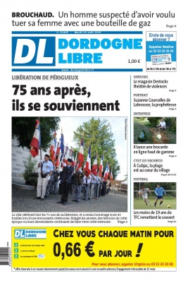 Dordogne Libre N°22469 du 20 août 2019 à télécharger sur iPad