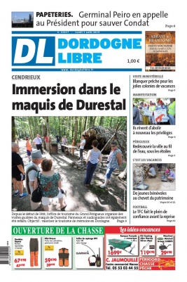 Dordogne Libre N°22457 du 05 août 2019 à télécharger sur iPad