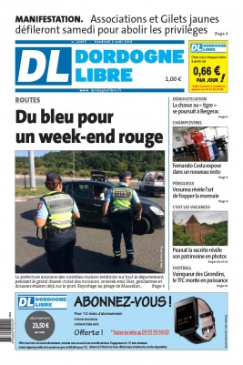 Dordogne Libre N°22455 du 02 août 2019 à télécharger sur iPad
