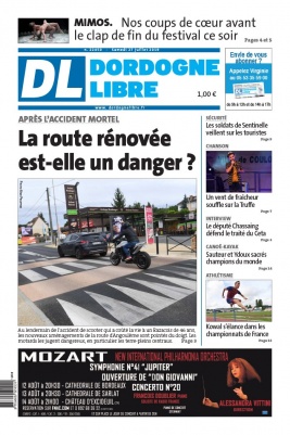 Dordogne Libre N°22450 du 27 juillet 2019 à télécharger sur iPad