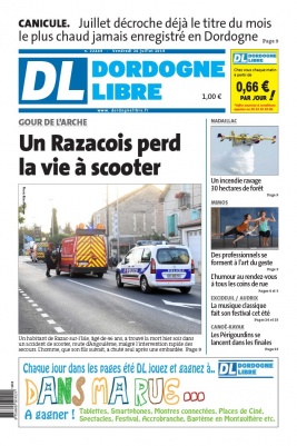 Dordogne Libre N°22449 du 26 juillet 2019 à télécharger sur iPad