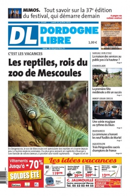 Dordogne Libre N°22445 du 22 juillet 2019 à télécharger sur iPad