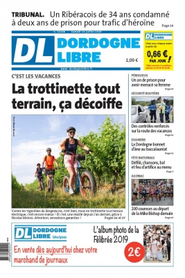 Dordogne Libre N°22438 du 13 juillet 2019 à télécharger sur iPad