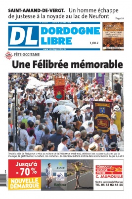 Dordogne Libre N°22433 du 08 juillet 2019 à télécharger sur iPad