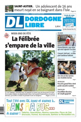 Dordogne Libre N°22432 du 06 juillet 2019 à télécharger sur iPad