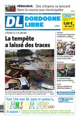 Dordogne Libre N°22430 du 04 juillet 2019 à télécharger sur iPad