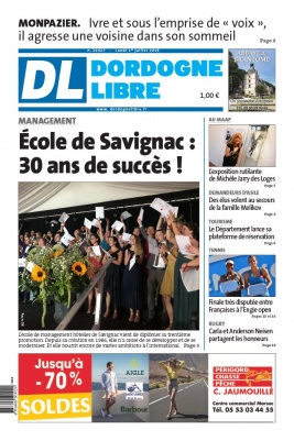Dordogne Libre N°22427 du 01 juillet 2019 à télécharger sur iPad