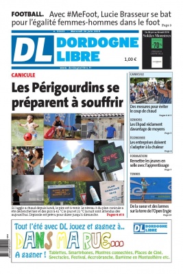 Dordogne Libre N°22423 du 26 juin 2019 à télécharger sur iPad