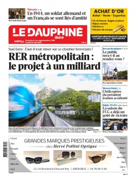 Lisez Le Dauphiné Libéré - Grenoble et son agglomération du 20 mai 2024 sur ePresse.fr