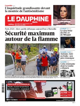 Le Dauphiné Libéré N°20240508 du 08 mai 2024 à télécharger sur iPad