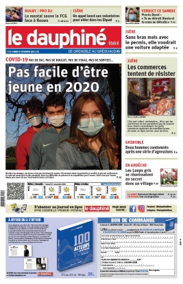 Le Dauphiné Libéré N°20201121 du 21 novembre 2020 à télécharger sur iPad