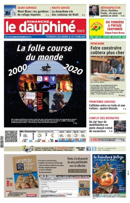 Le Dauphiné Libéré N°20191229 du 29 décembre 2019 à télécharger sur iPad