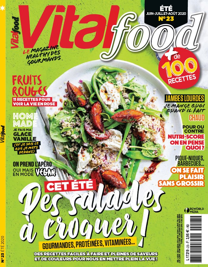 Vital Food 20 mai 2020 Abonnement Vital Food Pas Cher avec le BOUQUET ePresse.fr
