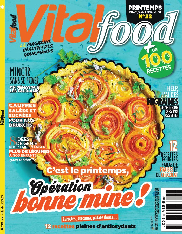 Vital Food 20 février 2020 Abonnement Vital Food Pas Cher avec le BOUQUET ePresse.fr