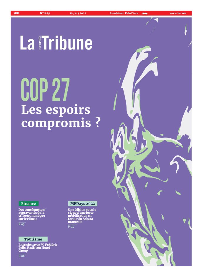La Nouvelle Tribune N°1285 du 11 novembre 2022 à télécharger sur iPad