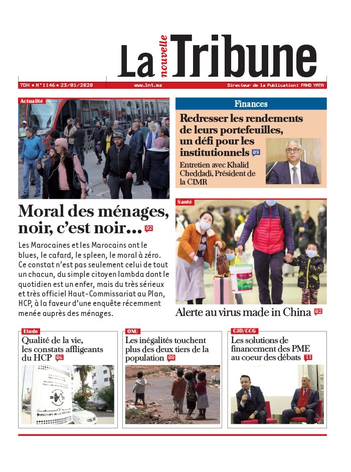 La Nouvelle Tribune N°1146 du 23 janvier 2020 à télécharger sur iPad