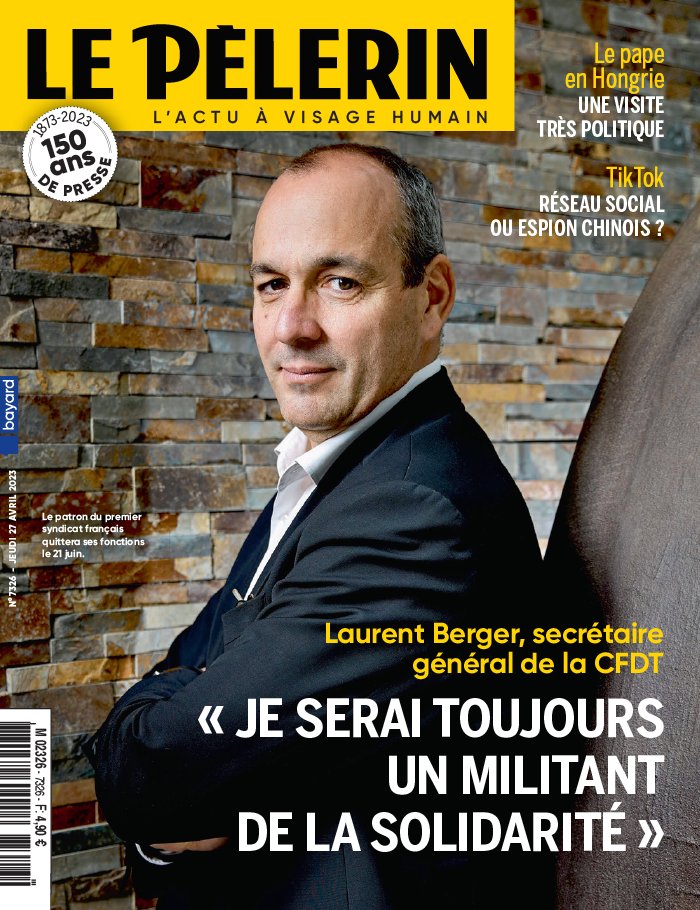 Le Pèlerin N°7326 du 27 avril 2023 à télécharger sur iPad