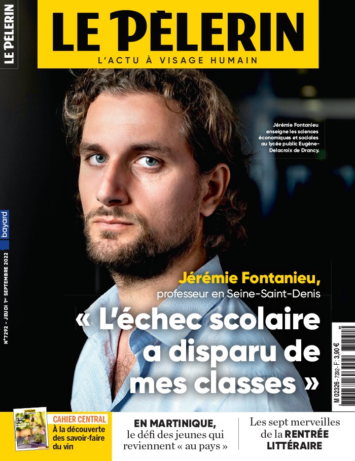 Le Pèlerin N°7292 du 01 septembre 2022 à télécharger sur iPad