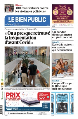 Lisez Le Bien Public - Dijon du 24 septembre 2023 sur ePresse.fr