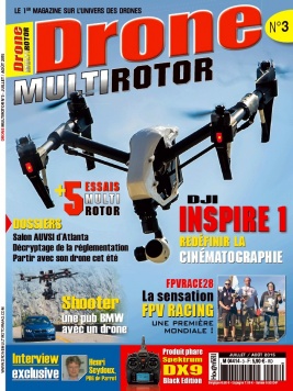 Drone MultiRotor N°3 du 23 juin 2015 à télécharger sur iPad