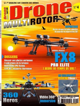 Drone MultiRotor N°4 du 27 août 2015 à télécharger sur iPad
