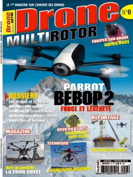 Drone MultiRotor N°6 du 24 décembre 2015 à télécharger sur iPad
