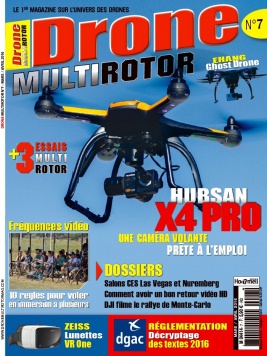 Drone MultiRotor N°7 du 24 février 2016 à télécharger sur iPad