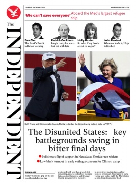 The Independent N°20161103 du 03 novembre 2016 à télécharger sur iPad