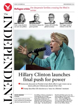 The Independent N°20161106 du 06 novembre 2016 à télécharger sur iPad