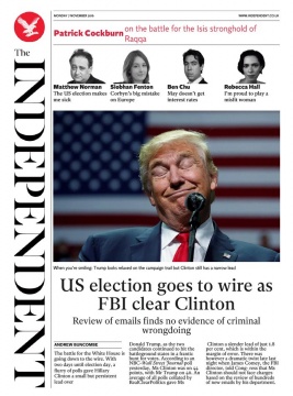 The Independent N°20161107 du 07 novembre 2016 à télécharger sur iPad
