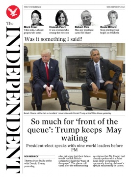 The Independent N°20161111 du 11 novembre 2016 à télécharger sur iPad
