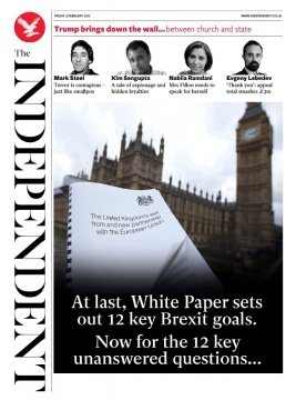 The Independent N°20170203 du 03 février 2017 à télécharger sur iPad