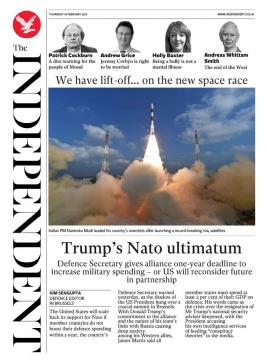 The Independent N°20170216 du 16 février 2017 à télécharger sur iPad