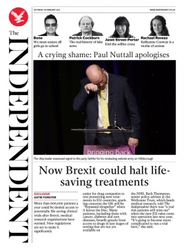 The Independent N°20170218 du 18 février 2017 à télécharger sur iPad