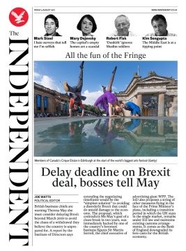 The Independent N°20170804 du 04 août 2017 à télécharger sur iPad
