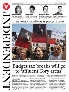 The Independent 25 septembre 2022
