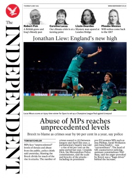 The Independent N°20190509 du 09 mai 2019 à télécharger sur iPad