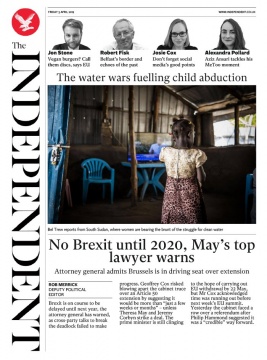 The Independent N°20190405 du 05 avril 2019 à télécharger sur iPad