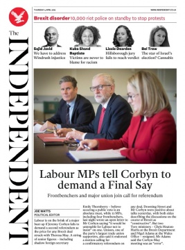 The Independent N°20190404 du 04 avril 2019 à télécharger sur iPad