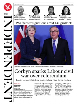 The Independent N°20190208 du 08 février 2019 à télécharger sur iPad
