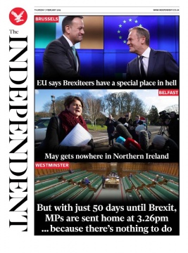 The Independent N°20190207 du 07 février 2019 à télécharger sur iPad
