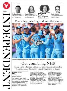 The Independent N°20190704 du 04 juillet 2019 à télécharger sur iPad