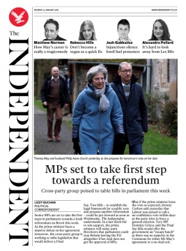 The Independent N°20190114 du 14 janvier 2019 à télécharger sur iPad