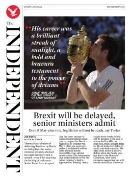 The Independent N°20190112 du 12 janvier 2019 à télécharger sur iPad