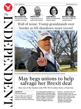 The Independent N°20190111 du 11 janvier 2019 à télécharger sur iPad